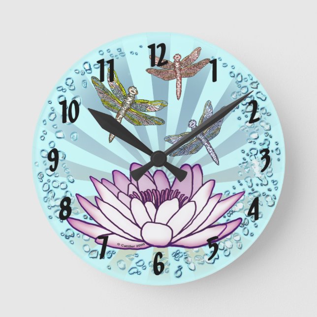 Redondo Mediano reloj Lotus Dragonfly (Anverso)