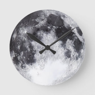 Redondo Mediano Reloj lunar con paisaje edición Lunar.