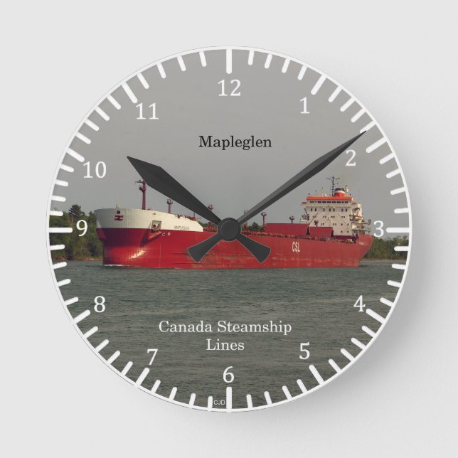 Redondo Mediano Reloj Mapleglen (Anverso)