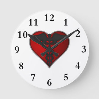 Redondo Mediano reloj MDF