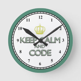 Redondo Mediano Reloj médico del codificador