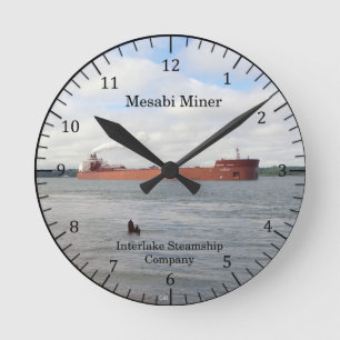 Redondo Mediano Reloj Mesabi Miner