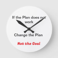 Reloj motivacional para una oficina