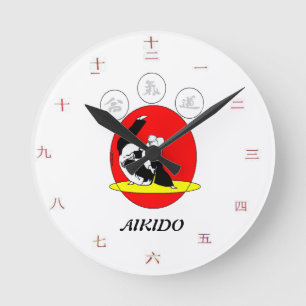Redondo Mediano Reloj mural