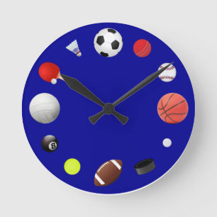 Redondo Mediano Reloj para aficionados al deporte