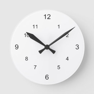 Redondo Mediano Reloj - plantilla 2