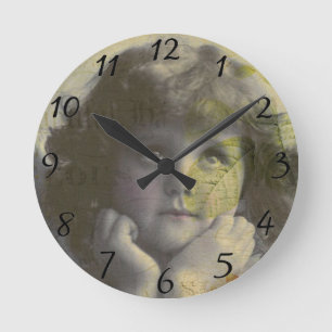 Redondo Mediano Reloj postal francés