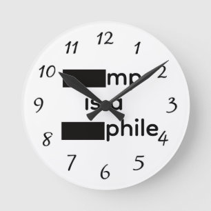 Redondo Mediano Reloj Redactado