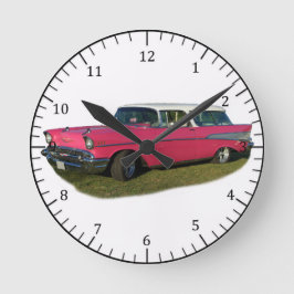 Redondo Mediano reloj rosa Bel Air