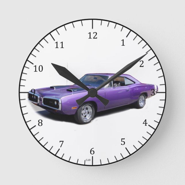 Redondo Mediano Reloj Super Bee de 1970 (Anverso)