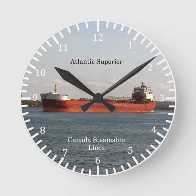 Redondo Mediano Reloj superior del Atlántico (Anverso)