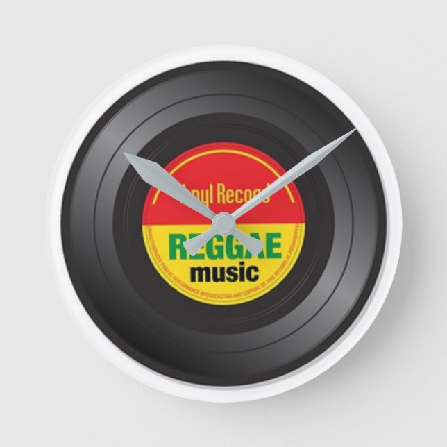 Redondo Mediano Reloj - Tiempo de reggae (Anverso)