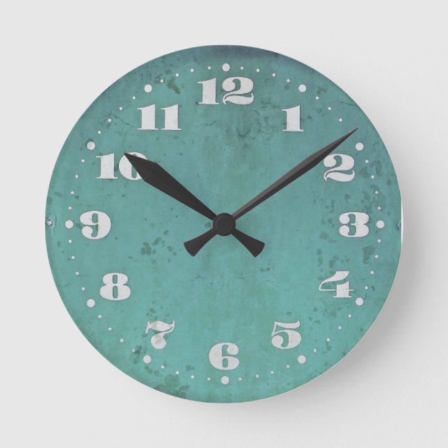 Redondo Mediano Reloj vintage (Anverso)