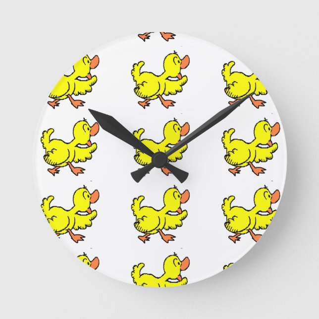 REDONDO MEDIANO RELOJ "WACKY QUACKY DUCKY" (Anverso)