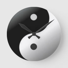 Redondo Mediano Reloj Yin Yang