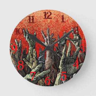 Redondo Mediano Reloj zombi