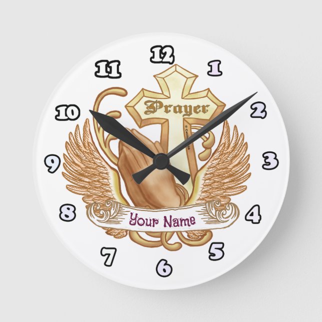Redondo Mediano Rezar siempre el reloj cruzado (Anverso)