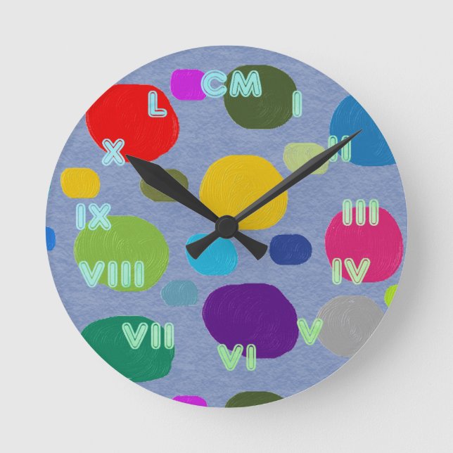 REDONDO MEDIANO ROMANOS NUMEROS RELOJ (Anverso)