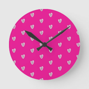 Redondo Mediano Rosa Todo lo que necesitas es el reloj de amor