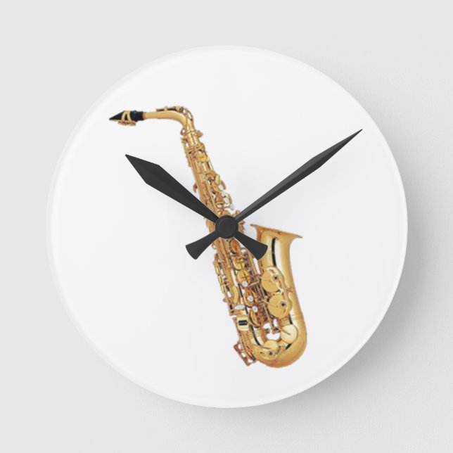 REDONDO MEDIANO **SAXOPHONE** RELOJ (Anverso)