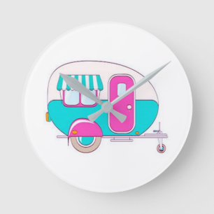 REDONDO MEDIANO ****SOMOS CAMPAMENTOS FELICES*** RELOJ