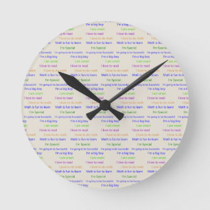 Redondo Mediano Soy un reloj especial