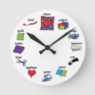 Redondo Mediano Tiempo para el Reloj de inclinación - regalo para 