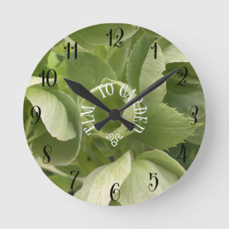 Redondo Mediano Tiempo para el reloj del jardín