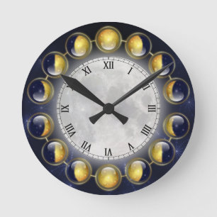 Redondo Mediano Un mes en la vida del reloj de la luna