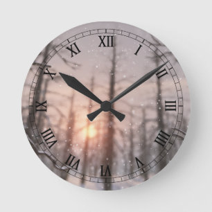 Redondo Mediano Un reloj de sueños de invierno