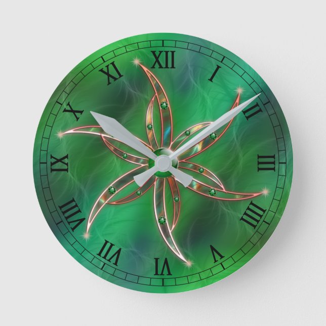 Redondo Mediano Verde como el reloj de la hierba (Anverso)