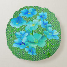 Moda moderna Patrón verde Cojín decorativo de ilim