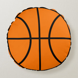 Redondo Regalo de cojín de deportes de baloncesto