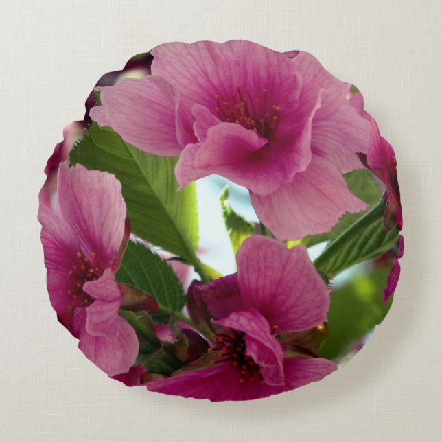 Redondo Suave cojín de la Bloom (Anverso)