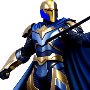 Redondo Vibrante Cojín decorativo de camisetas Knight