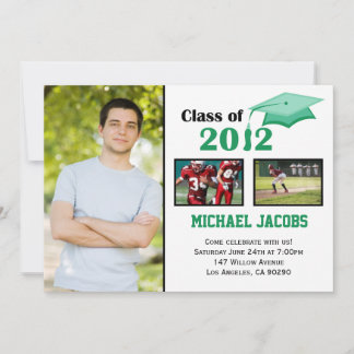 REDUCCIÓN DE LA invitación a la graduación para 20