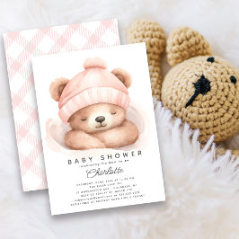 Reducir la invitación de Baby Shower al oso