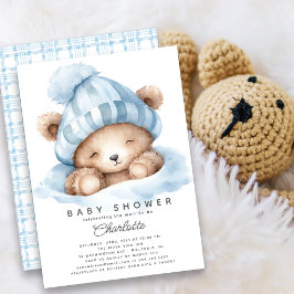 Reducir la invitación de Baby Shower al oso