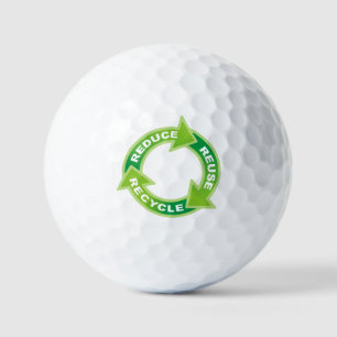 Reducir la reutilización de las bolas de golf