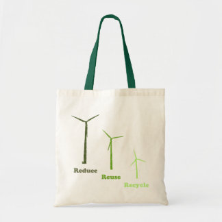 Reducir Reutilizar Reciclar Energía Eólica Bolsa R