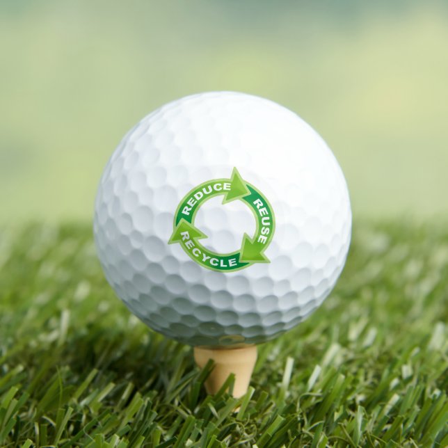 Reducir Reutilizar Reciclar Pelotas de Golf (Camiseta in situ)