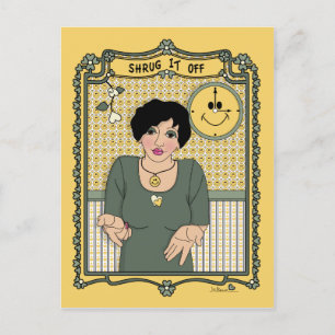 Reducirla Fuera De La Tarjeta Postales