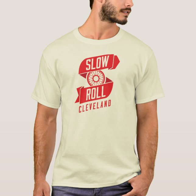 Reduzca la camiseta de Cleveland del rollo (Anverso)