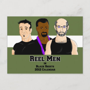 Reel Men: Tarjeta de calendario