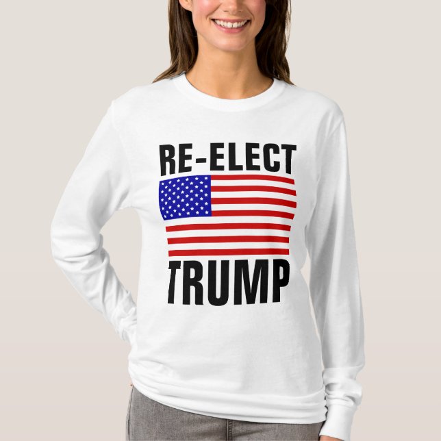 REELECCIÓN DE Camisetas TRUMP (Anverso)