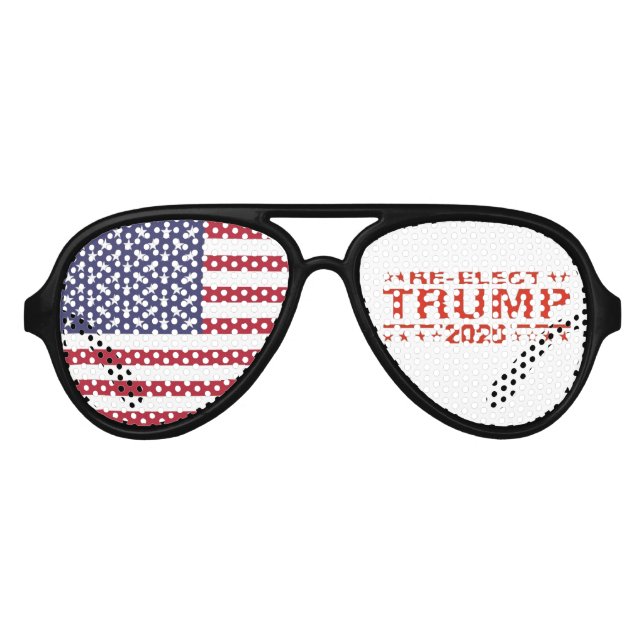 reelegir las gafas de sol de Trump 2020 (Anverso)