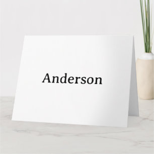 Reemplazar propio diseño grande 8.5" x 11" Tarjeta