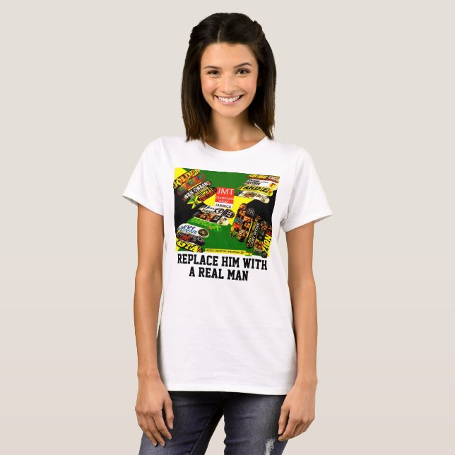 REEMPLAZARLO. Camiseta JMT (Anverso completo)