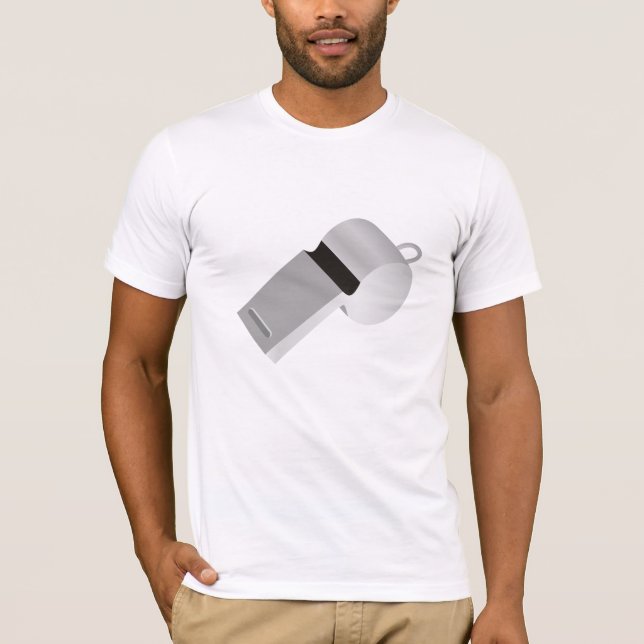 Referencias Silbato a hombres camiseta (Anverso)