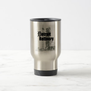 Refinería Est de Detroit. 1930 - taza del viaje
